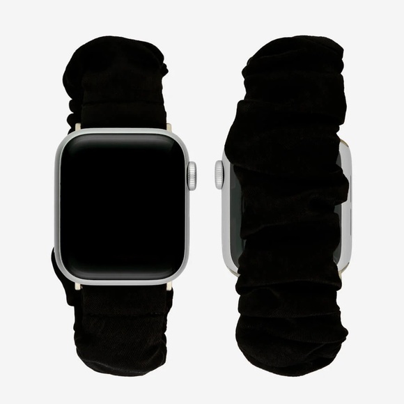 Black Scrunchie Apple Watch Strap (38/40/41mm) - Picture 5 of 5